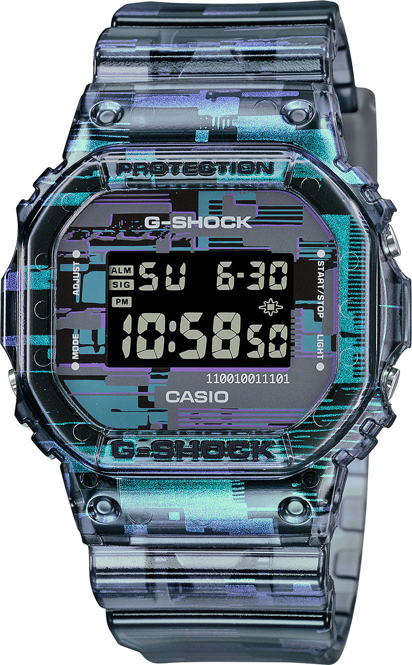 G-Shock Digital 5600 Series BL/PR 