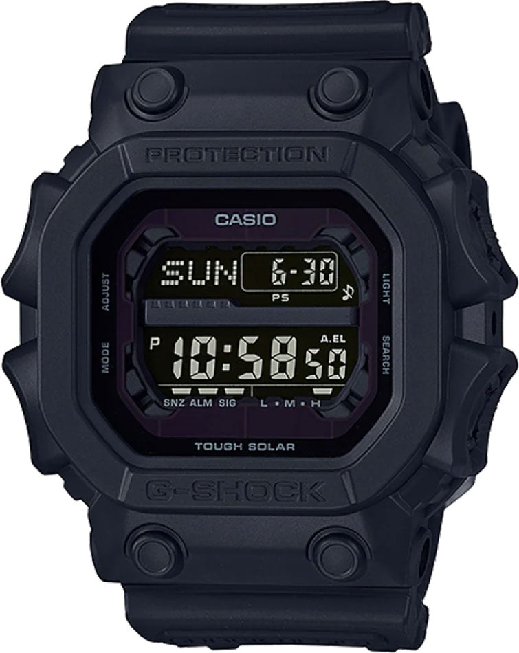 G-Shock Digital GXW GX-56 Series Matte Black Resin Watch 53mm 150$