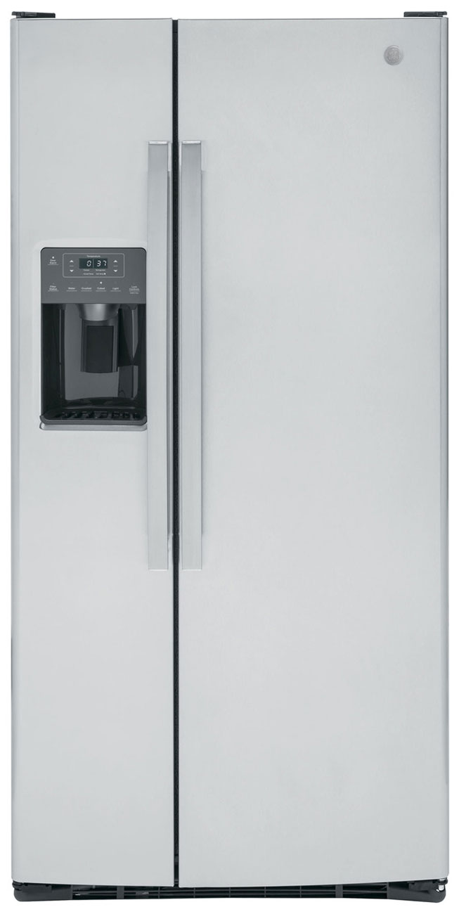 GE 23 Cu. Ft. SideBySide Refrigerator GSE23GYPFS Abt
