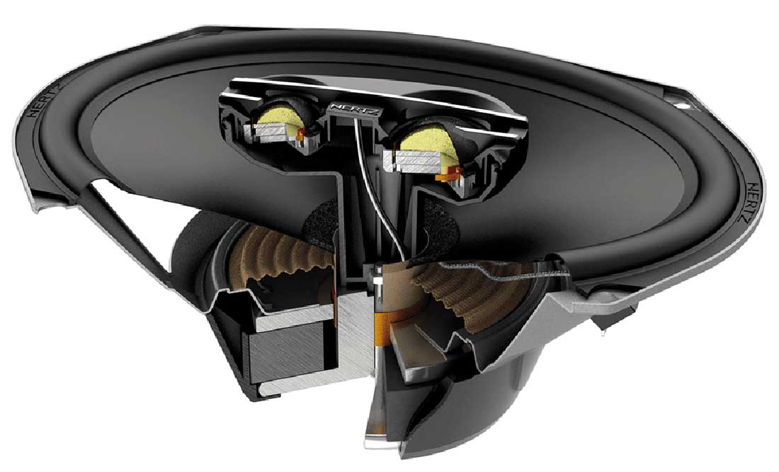 Hertz Cento Pro Coaxial Speakers (Pair) - CPX 690 | Abt