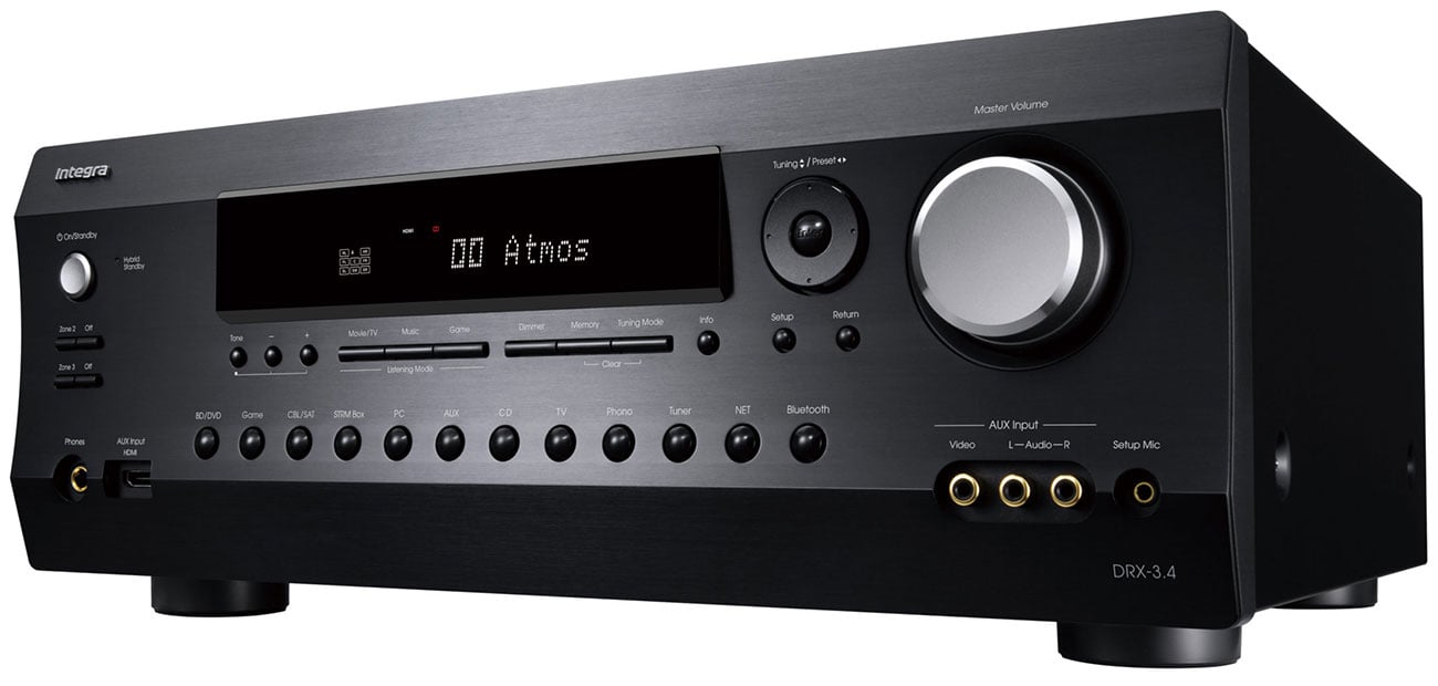 矢126】ONKYO Integra DRX-3 AVアンプ ブラック 矢126】ONKYO Integra