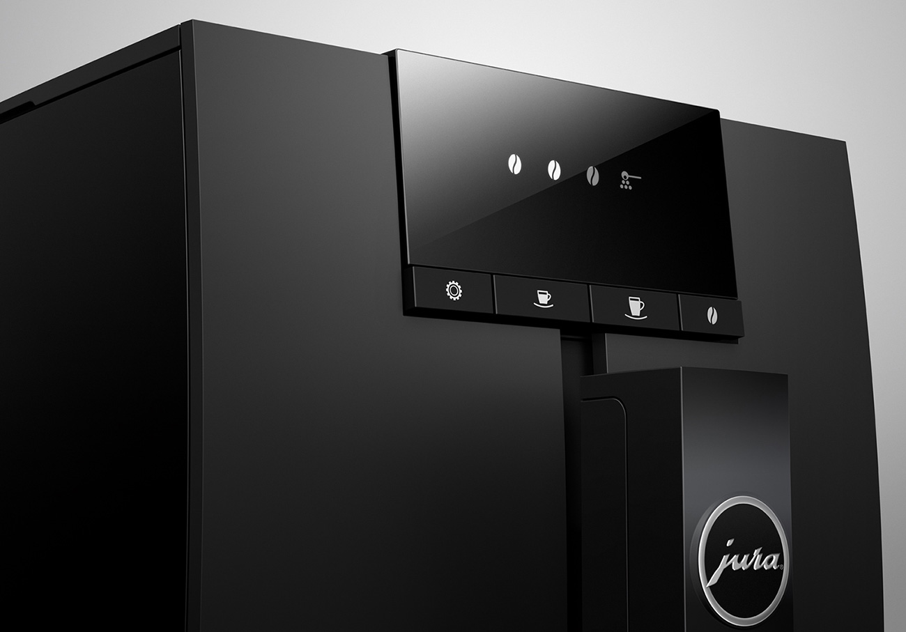Jura ENA 4 Black Automatic Coffee Machine 15374 Abt