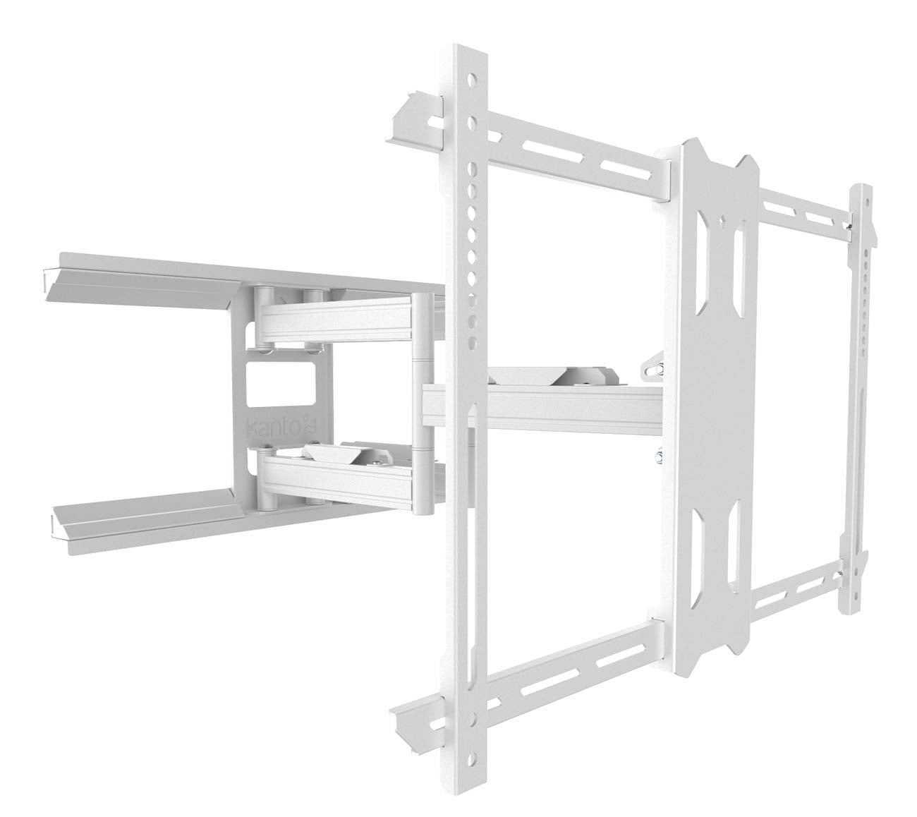 Kanto White Full Motion Mount For Flat Panel TVs 37" - 75"