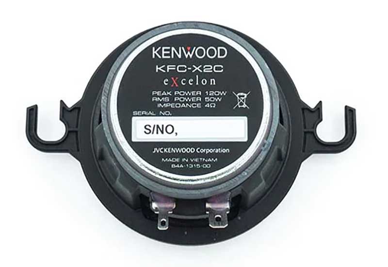Kenwood eXcelon 2-3/4" Custom Fit Speaker (Pair) - KFC-X2C