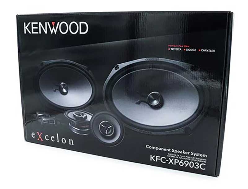 Kenwood eXcelon Component Speakers (Pair) KFC-XP6903C
