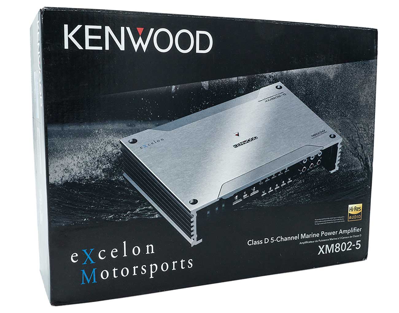 Kenwood Class-D 5-Channel Marine Amplifier - XM8025 | Abt