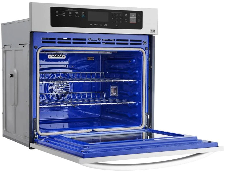 LG 30" Stainless Single Wall Oven LWS3063ST Abt