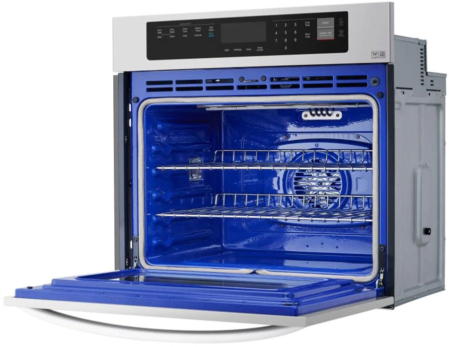 LG 30" Stainless Single Wall Oven LWS3063ST Abt
