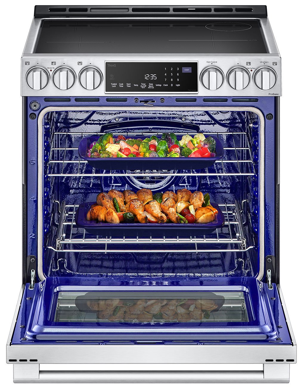 LG STUDIO LSIS6338F 6.3 Cu. Ft. SlideIn Induction Range Abt
