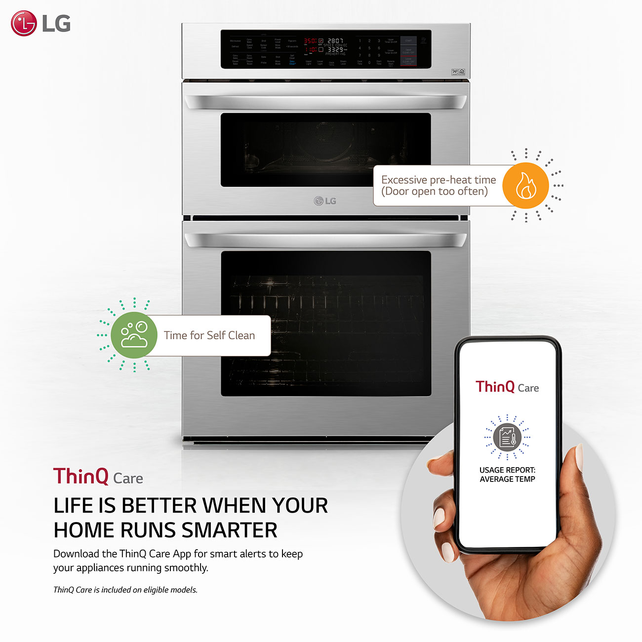 LG Microwave Combination Oven LWC3063ST Abt