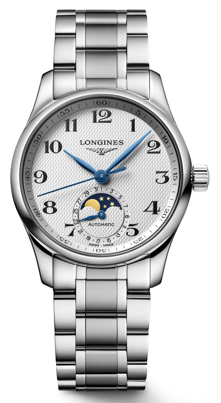 Longines Master Collection Automatic 34mm Silver Dial Stainless Steel Women's Watch L2.409.4.78.6 L2.409.4.78.6