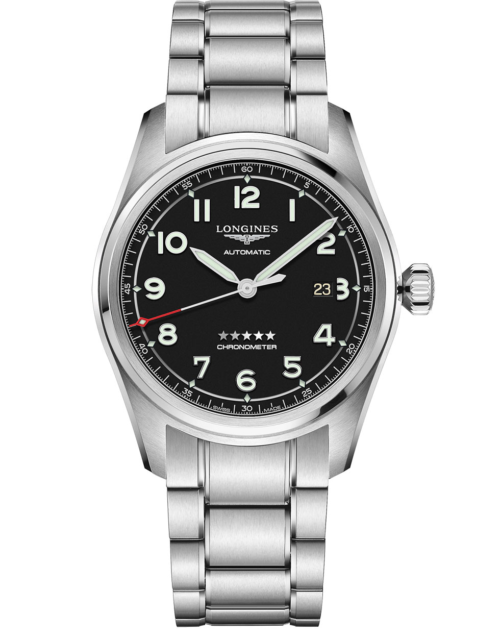 Longines Spirit Prestige SS Mens Watch - L38114539