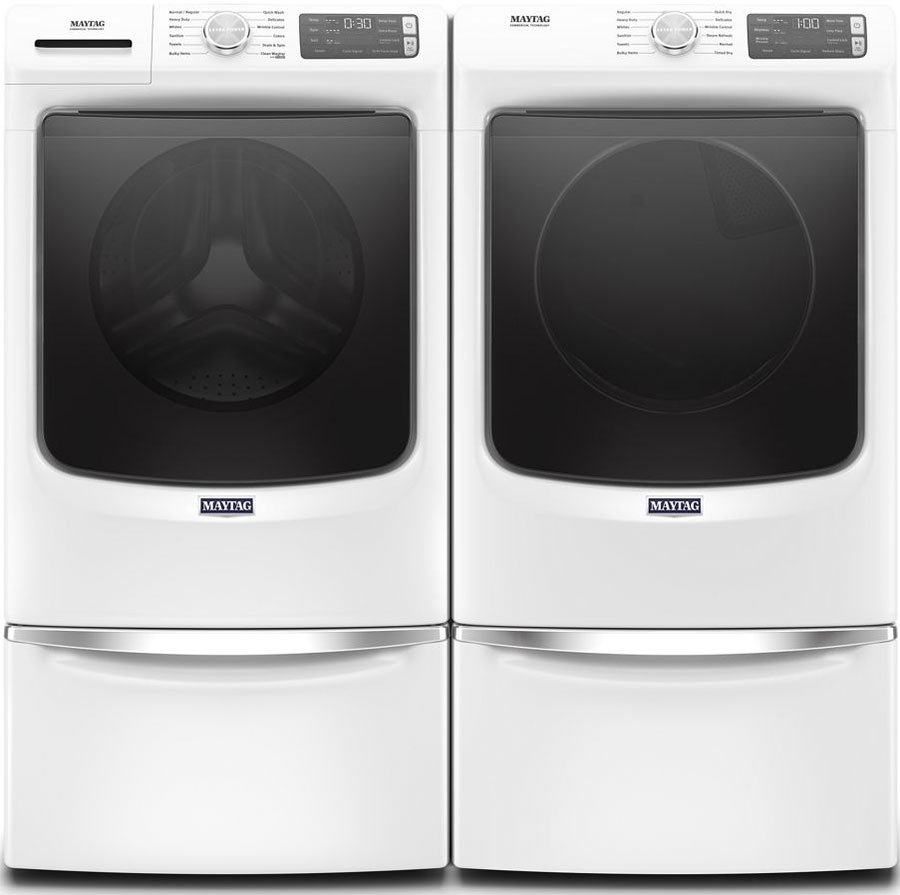 Maytag 7.3 Cu. Ft. White Gas Dryer MGD6630HW Abt
