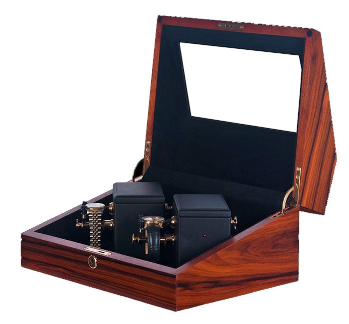 Orbita Sempre Two Teak Mechanical Watch Winder
