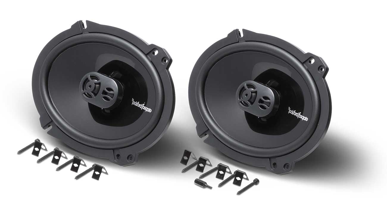 Rockford Fosgate Punch 3-Way Full Range Speaker (Pair) P1683