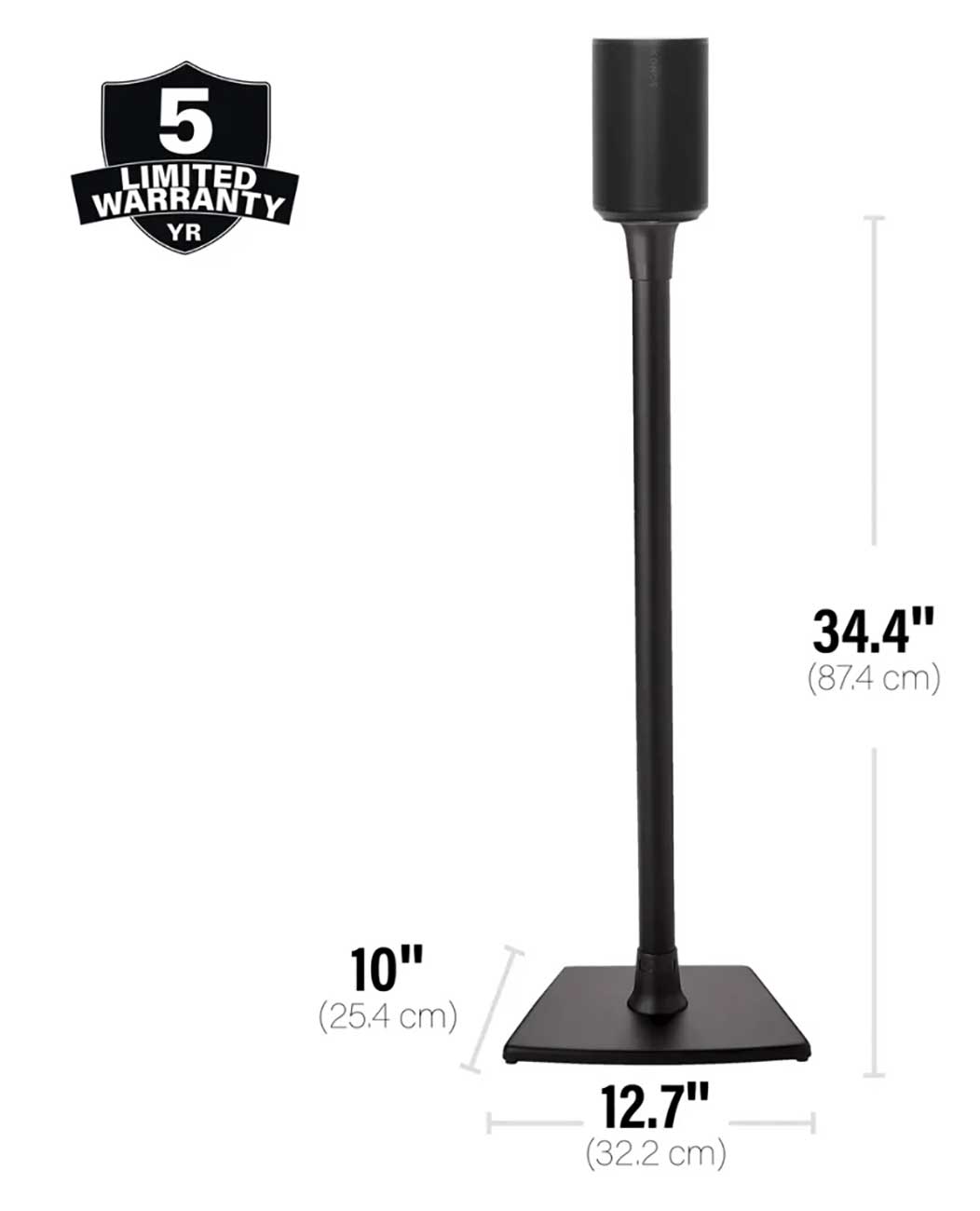 Sanus Speaker Stands For Sonos Era 100 (Single) - Smart Home Sounds