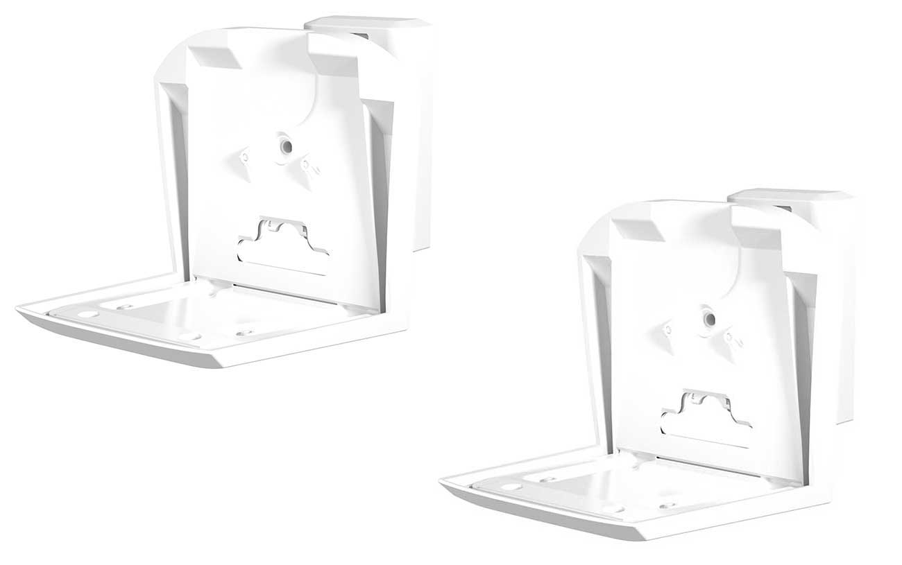 Heavy-Duty Wall Mount Bracket For Sonos Move & Move 2 – Indoor/Outdoor Speaker Shelf With Charging Base Holder, White