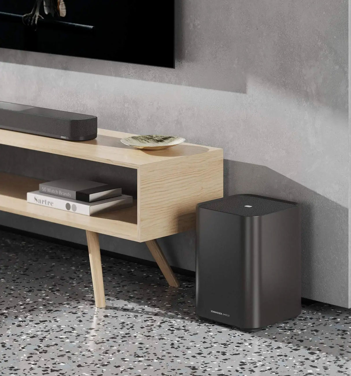 引取歓迎　ゼンハイザー SENNHEISER AMBEO Sub (SW02) Sennheiser Ambeo Subwoofer | Moon Audio