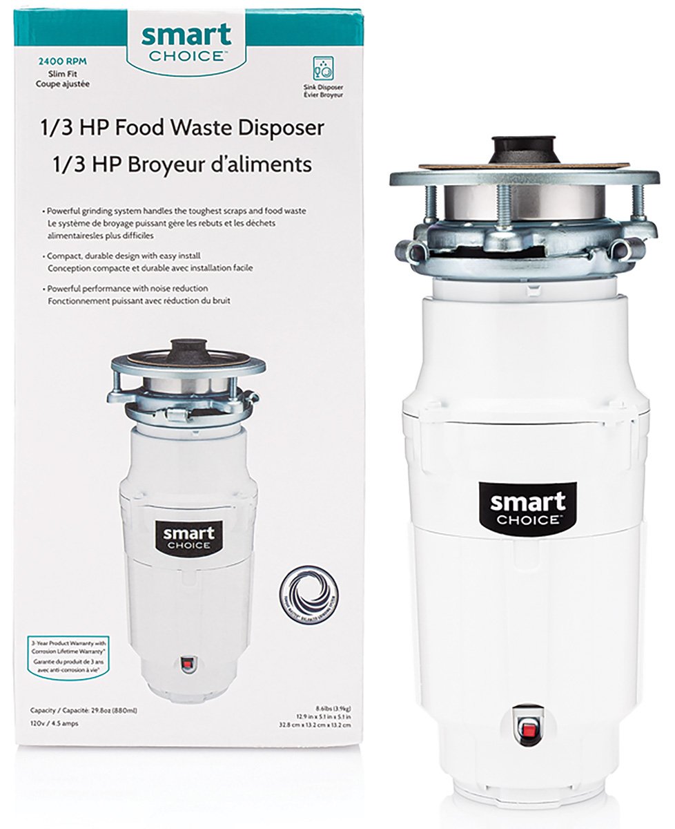 Smart Choice 1/3 HP Waste Disposer SC03DISPD1 | Abt