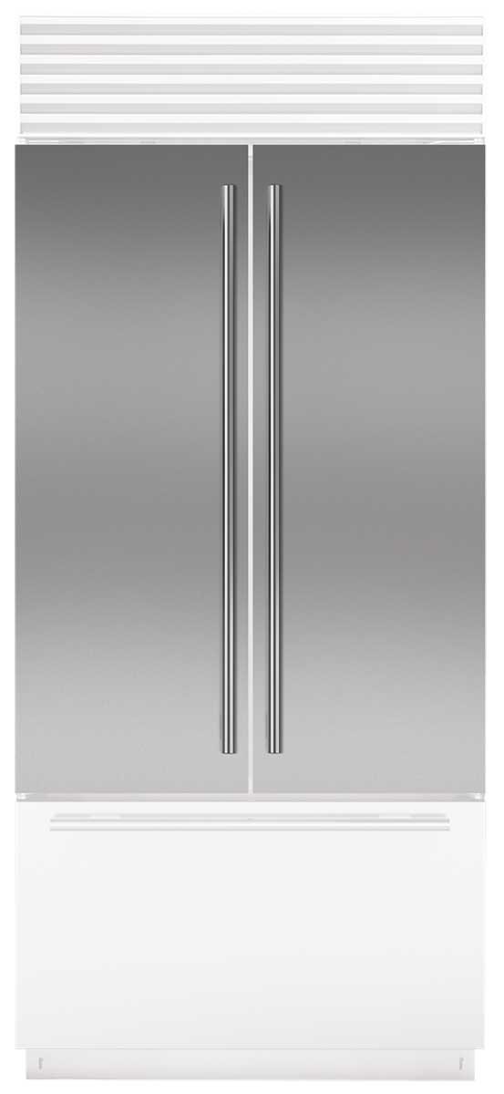 Sub-Zero Inset Door Panel Stainless Refrigerator 9037592