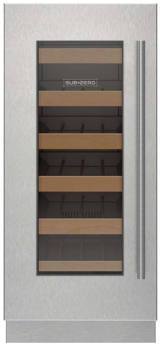 SubZero Refrigerators Left Hinge Door Panel Stainless Frame 9029157