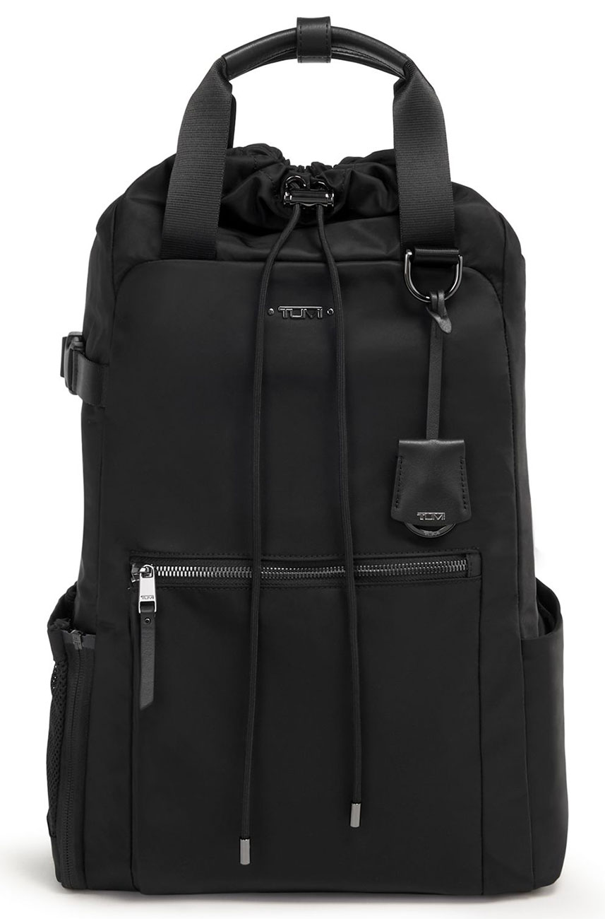 tumi drawstring backpack