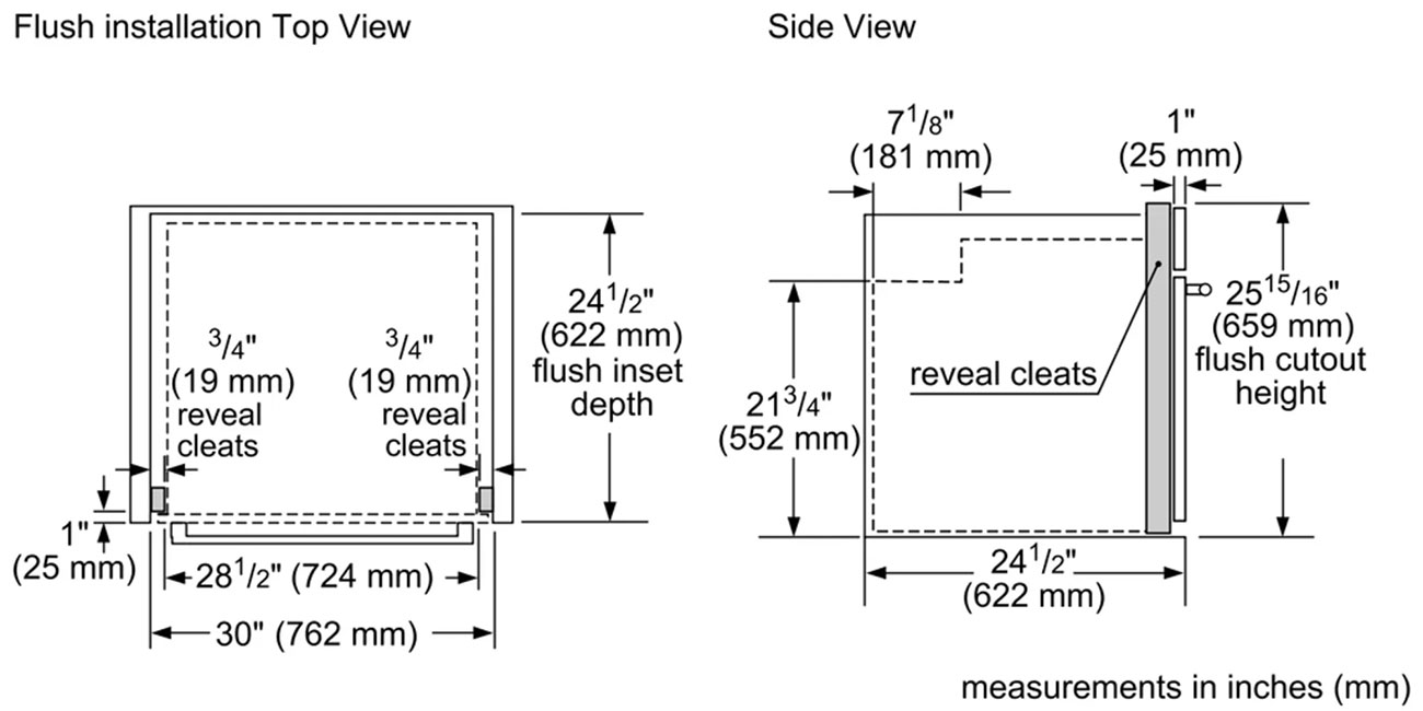 Thermador 30" Steam Convection BuiltIn Oven PODS301W Abt