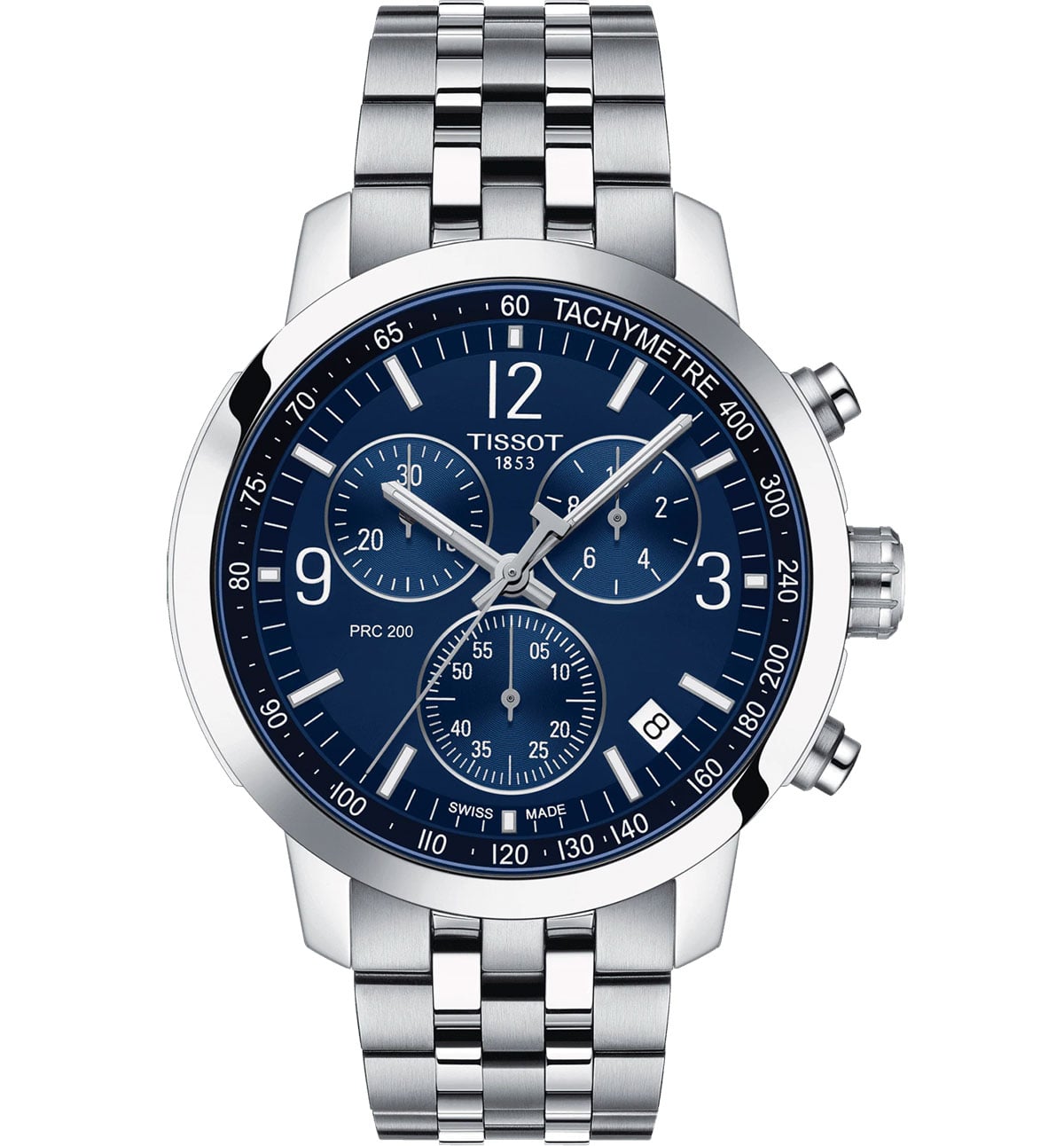 Tissot PRC 200 Chronograph Blue Dial Watch T1144171104700