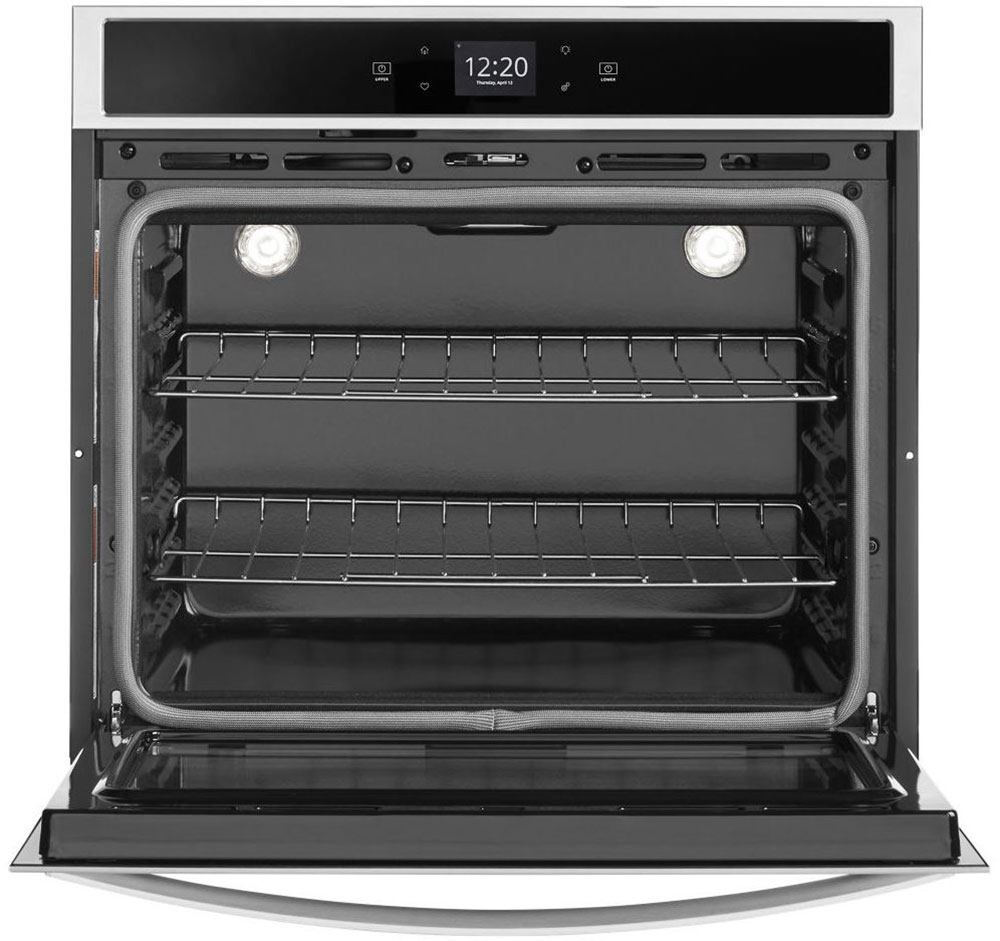 whirlpool wall oven white