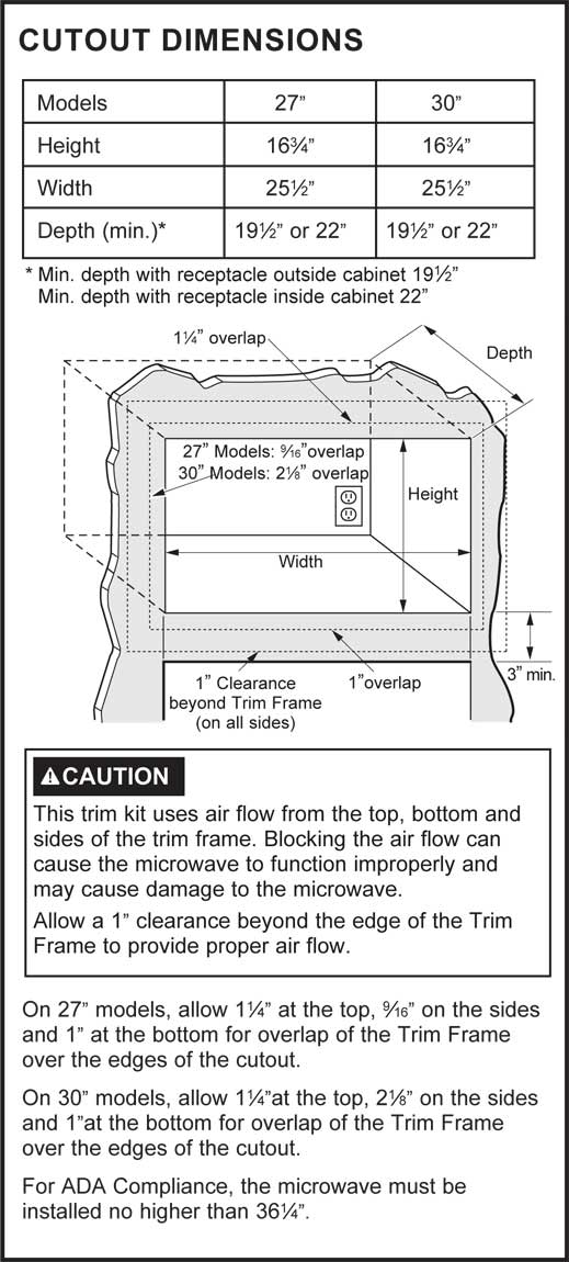 Monogram 30" Stainless Steel BuiltIn Trim Kit ZX2130SLSS