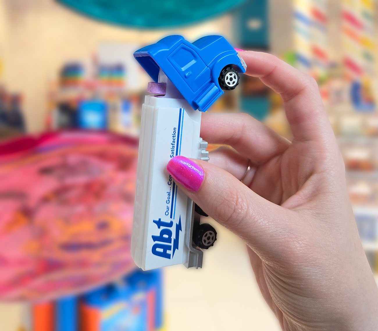 Abt Truck PEZ Candy Dispenser with 3 Candy Refills