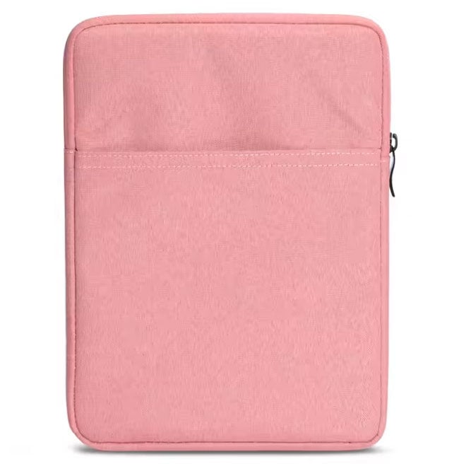 Abt 11" Canvas Tablet Sleeve Case Travel for iPad Pro 11-Inch and Air 1/2 in Pink