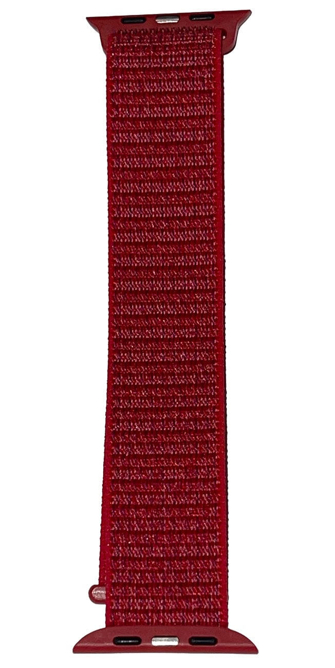 Abt 38/40/41/42mm Nylon Apple Watch Sport Loop Band in Red