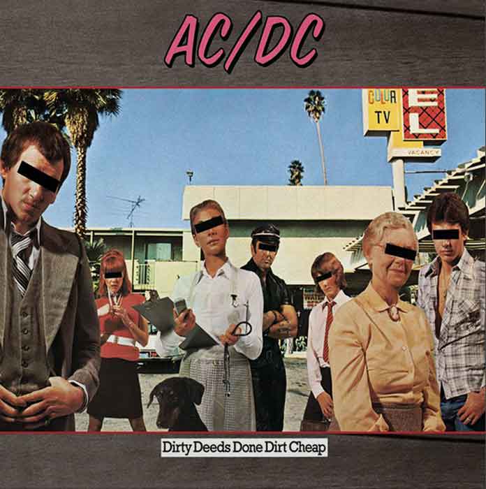AC DC Dirty Deeds Done Dirt Cheap - Vinyl LP - LDA80202