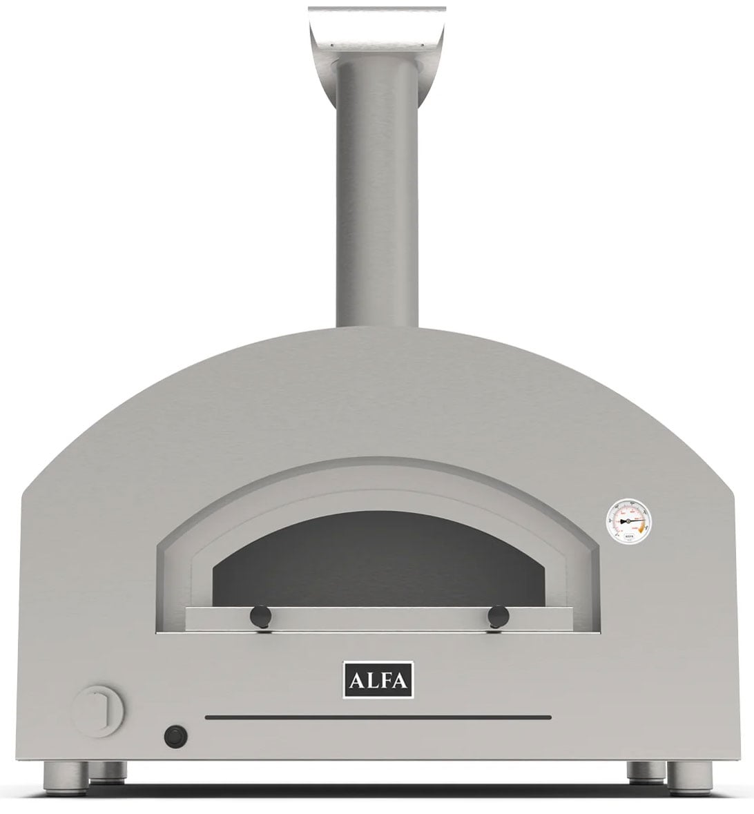 Alfa Futuro 2 Pizze Outdoor Pizza Oven Liquid Propane in White Stone