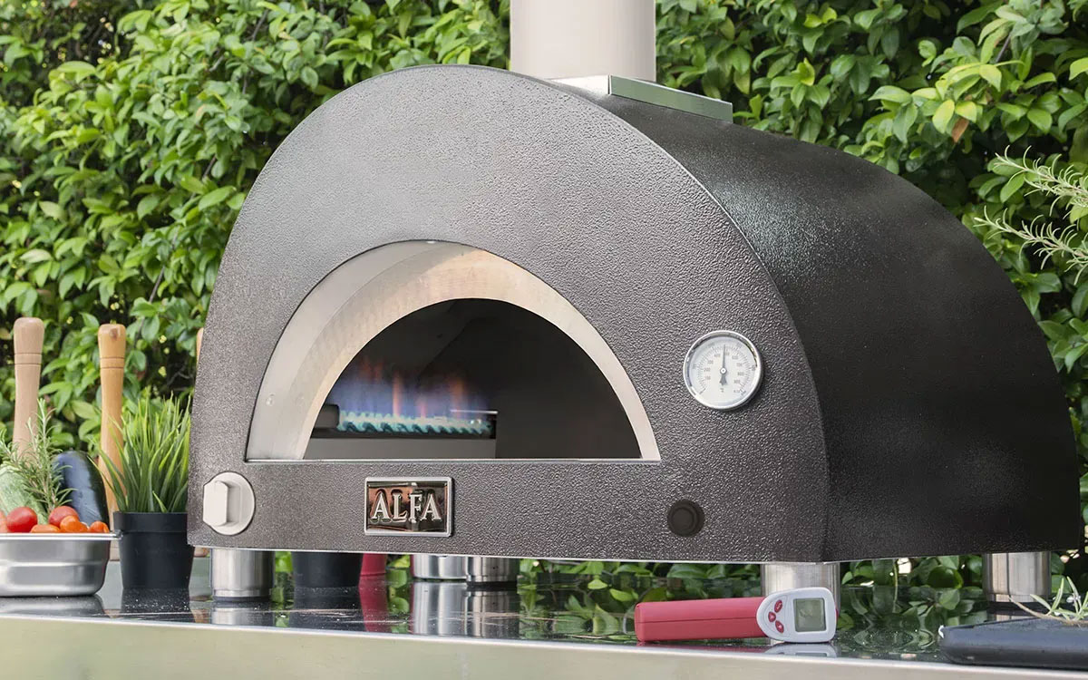 Alfa FXMD-1P-MGRIA-U Moderno 1 Natural Gas Pizza Oven