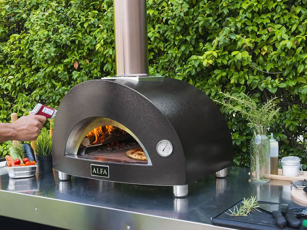 Alfa FXMD-1P-MGRIA-U Moderno 1 Natural Gas Pizza Oven