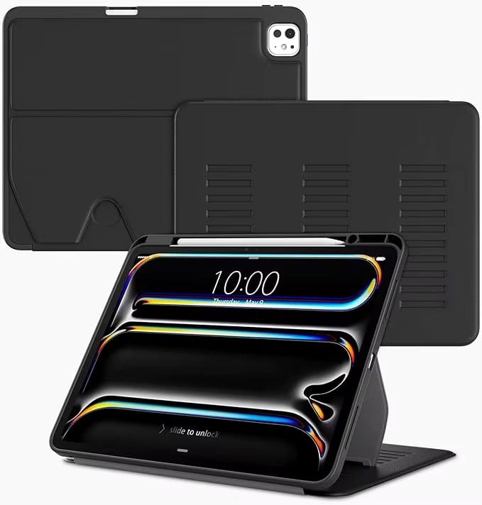 Abt Magnetic Stand iPad Case for iPad Pro 11-inch in Black