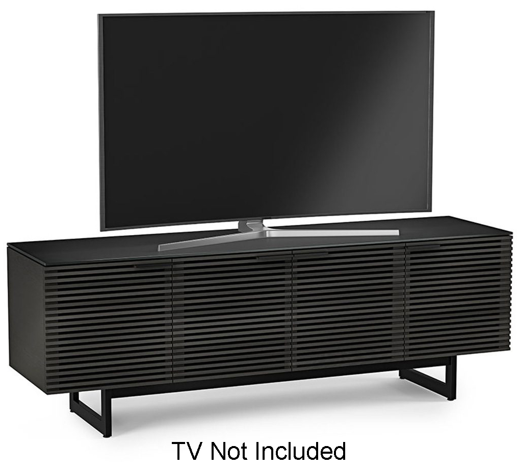 BDI Corridor Media Console with Louvered Doors | Abt
