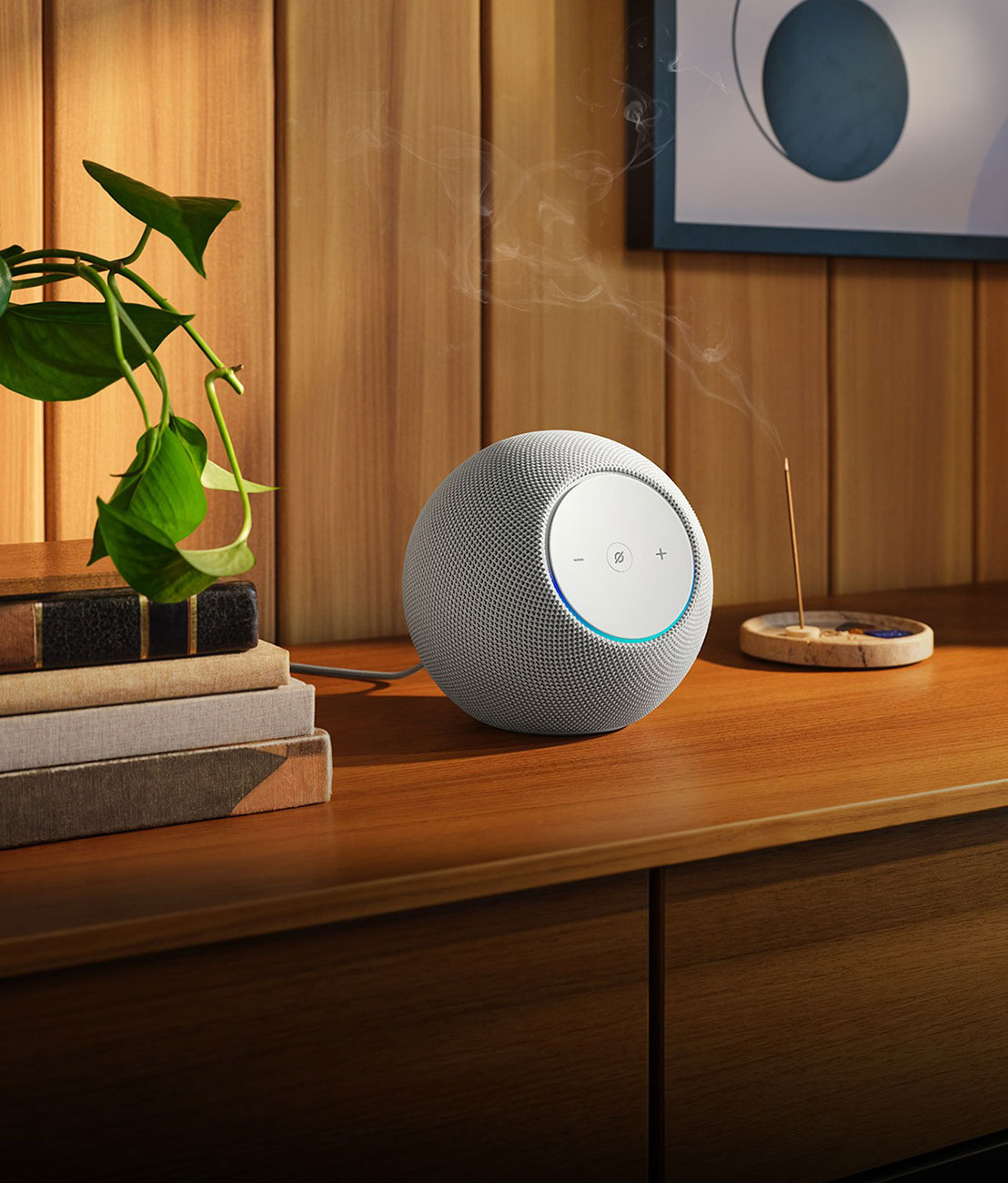Amazon Echo Studio Smart Speaker in Glacier White