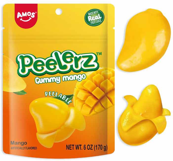 Peelerz Gummy Mango Peeling Candy 6oz
