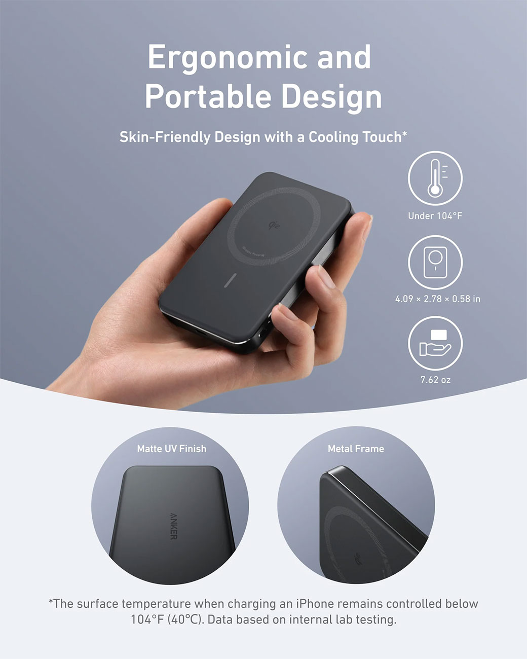 Anker MagGo Slim 10K mAh Power Bank - A1664H11-1 | Abt