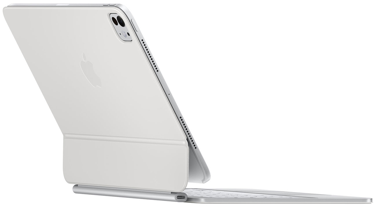 Apple Magic Keyboard for iPad Pro 11-Inch (M4) White - MWR03LL/A