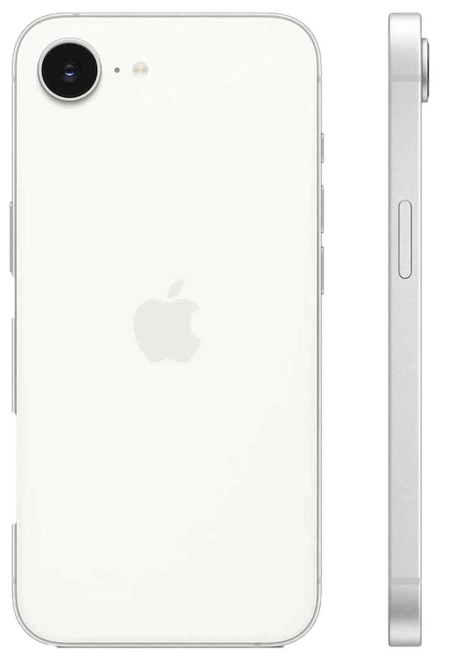 Apple iPhone 16e 256GB in White - IPHONE16E-WH-256GB-ATT | Abt