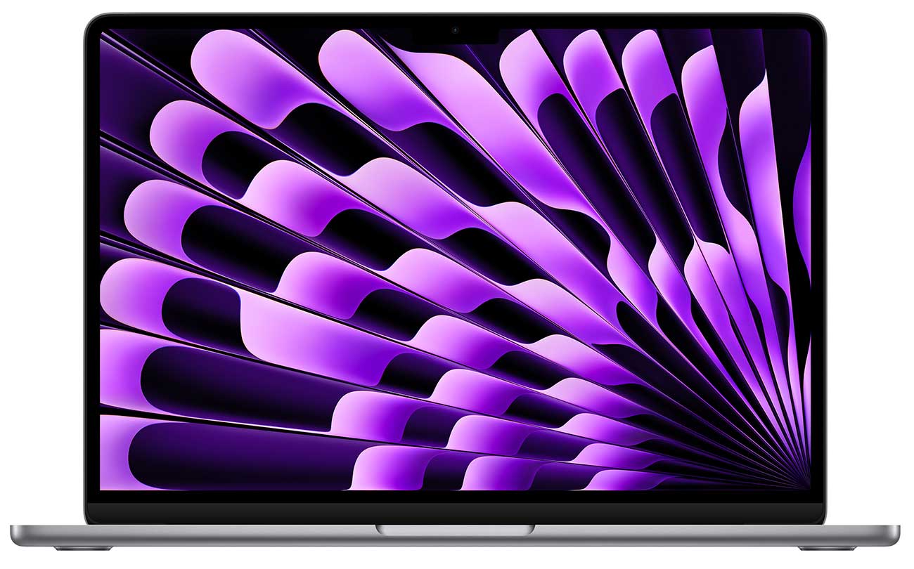 Apple MacBook Air Laptop 13.6-Inch Apple M3 Chip 16GB Unified RAM 512GB SSD in Space Gray (Early 2024) - MXCR3LL/A