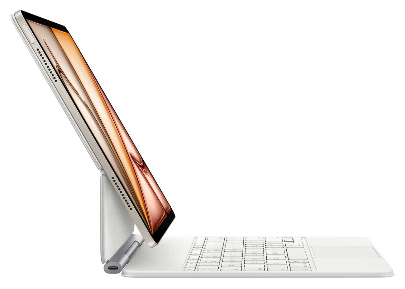 iPad Magic Keyboard ホワイト Apple Magic Keyboard for M3 iPad Air 13-Inch in White | Abt