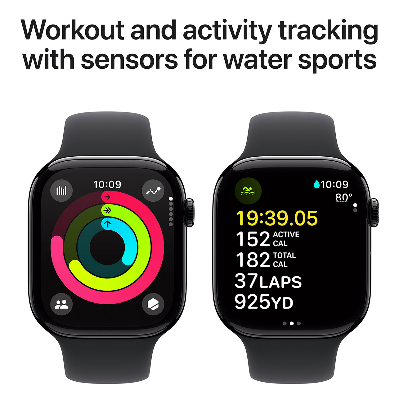 Apple Watch Series 10 Cellular 46mm Jet Black - MWY43LW/A | Abt