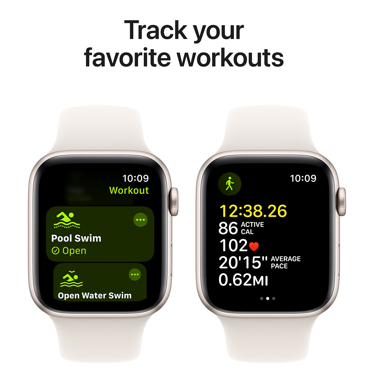 Apple Watch SE Cellular 44mm Starlight - MXG83LL/A | Abt