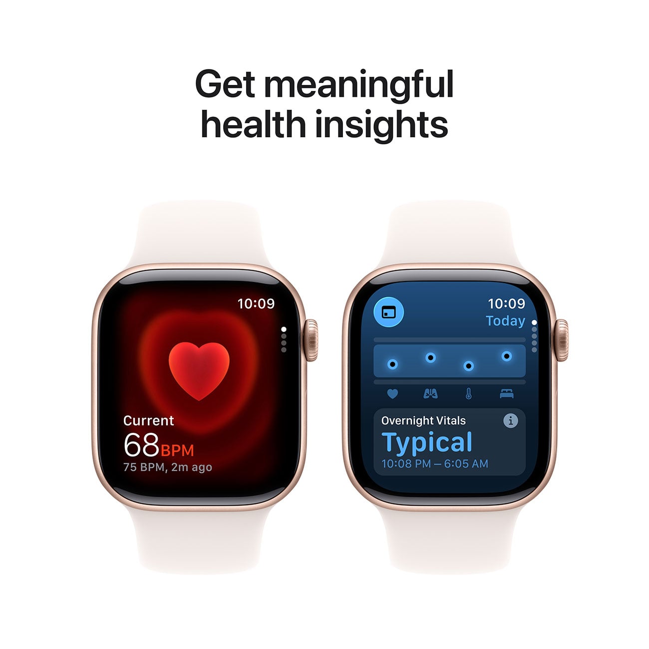 Apple Watch Series 11 Cellular 42mm Rose Gold M/L Band