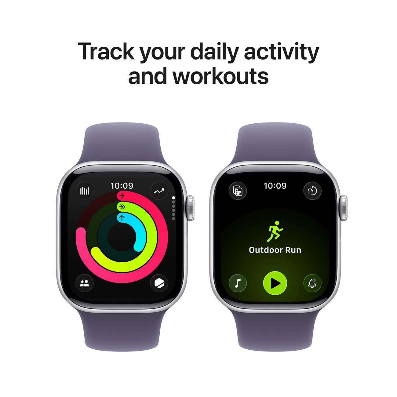 Apple Watch Series 11 Cellular 42mm Silver Case S/M Band